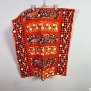 Clemson Tigers Football Homemade Baby Quilt